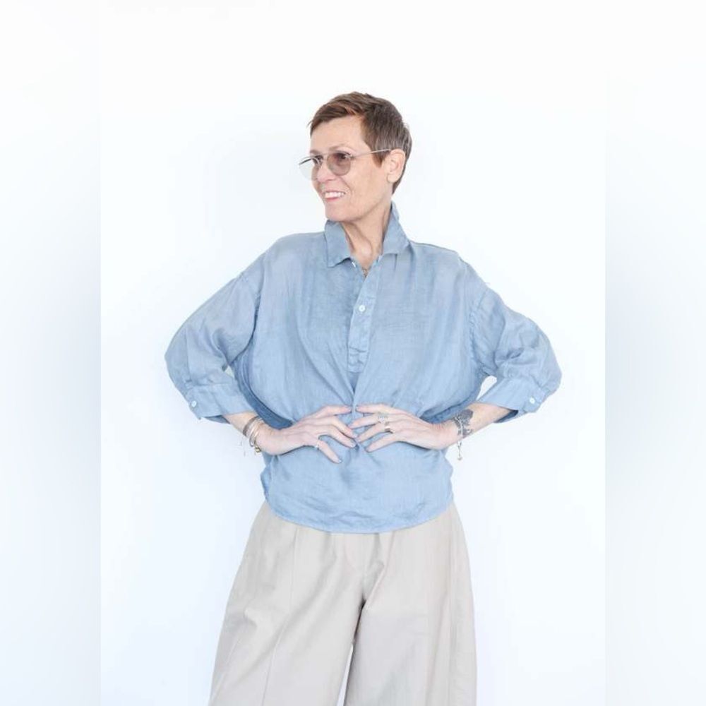 Cp Shades Gigi Linen Top